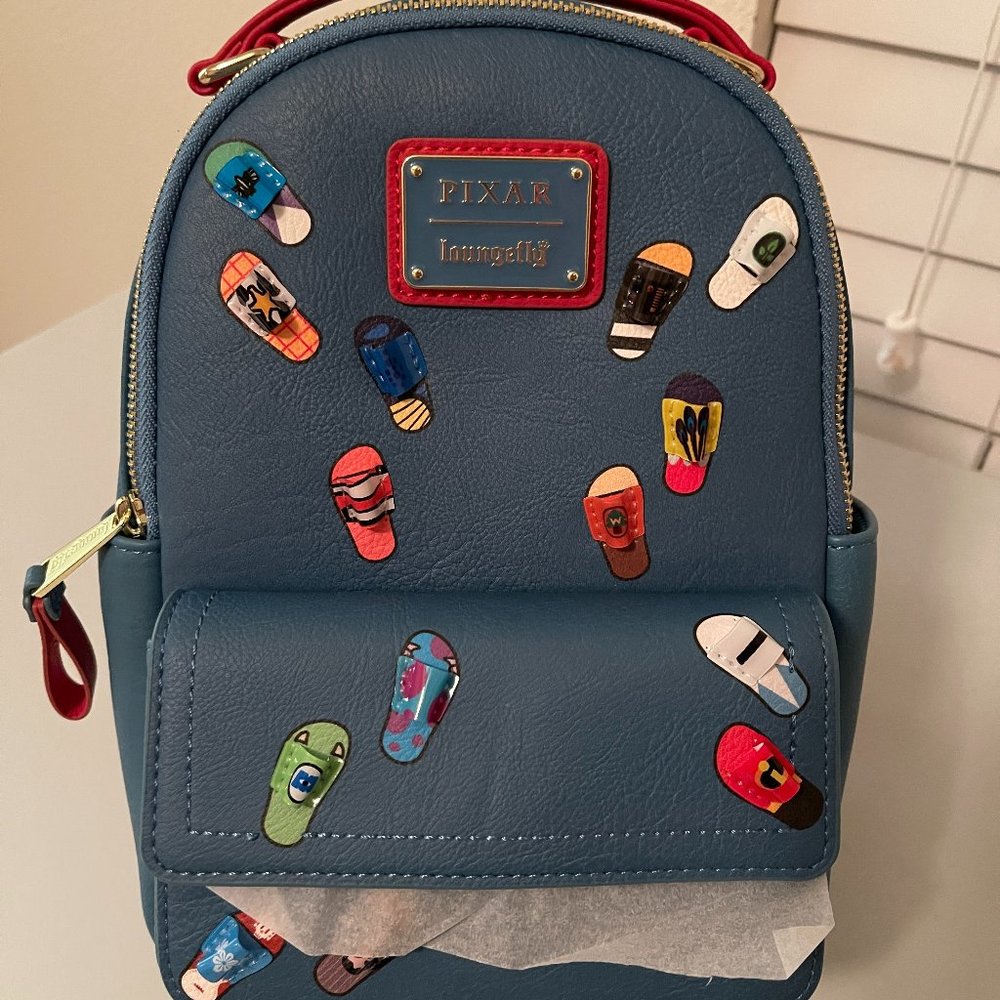 Loungefly Disney Pixar Slides Mini Backpack